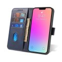 Etui Magnet Case do Samsung S24 Plus z klapką i portfelem - niebieskie Etui Magnet Case do Samsung S24 Plus z klapką i portfelem - niebieskie