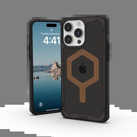 Etui UAG Plyo MagSafe do iPhone 15 Pro Max - czarno-brązowe Etui UAG Plyo MagSafe do iPhone 15 Pro Max - czarno-brązowe