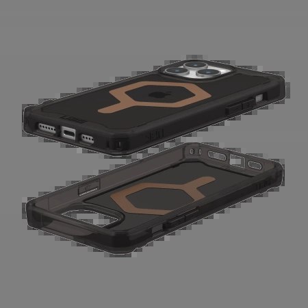 Etui UAG Plyo MagSafe do iPhone 15 Pro Max - czarno-brązowe Etui UAG Plyo MagSafe do iPhone 15 Pro Max - czarno-brązowe