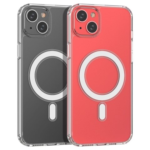 Etui magnetyczne Clear Magnetic Case z MagSafe do iPhone 15 Plus - przezroczyste Etui magnetyczne Clear Magnetic Case z MagSafe do iPhone 15 Plus - przezroczyste