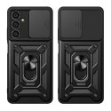 Etui pancerne Hybrid Armor Camshield do Samsung M54 z osłoną na aparat - czarne Etui pancerne Hybrid Armor Camshield do Samsung M54 z osłoną na aparat - czarne