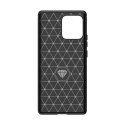 Etui silikonowe Carbon Case do Motorola Edge 40 Pro - czarne Etui silikonowe Carbon Case do Motorola Edge 40 Pro - czarne