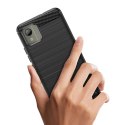 Etui silikonowe Carbon Case do Nokia C110 - czarne Etui silikonowe Carbon Case do Nokia C110 - czarne