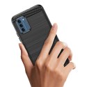 Etui silikonowe Carbon Case do Nokia C300 - czarne Etui silikonowe Carbon Case do Nokia C300 - czarne
