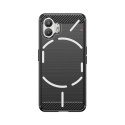 Etui silikonowe Carbon Case do Nothing Phone 2 - czarne Etui silikonowe Carbon Case do Nothing Phone 2 - czarne