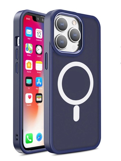 Magnetyczne etui z MagSafe Color Matte Case do iPhone 15 Pro Max - zielone Magnetyczne etui z MagSafe Color Matte Case do iPhone 15 Pro Max - zielone