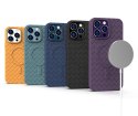 Plecione etui MagSafe Woven Case do iPhone 13 Pro - fioletowe
