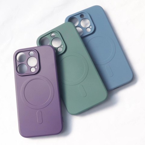 Silikonowe etui z MagSafe Silicone Case do iPhone 15 - granatowe Silikonowe etui z MagSafe Silicone Case do iPhone 15 - granatowe