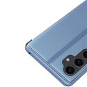 Twarde etui z klapką do Samsung Galaxy S23 FE Clear View Case - czarne Twarde etui z klapką do Samsung Galaxy S23 FE Clear View Case - czarne