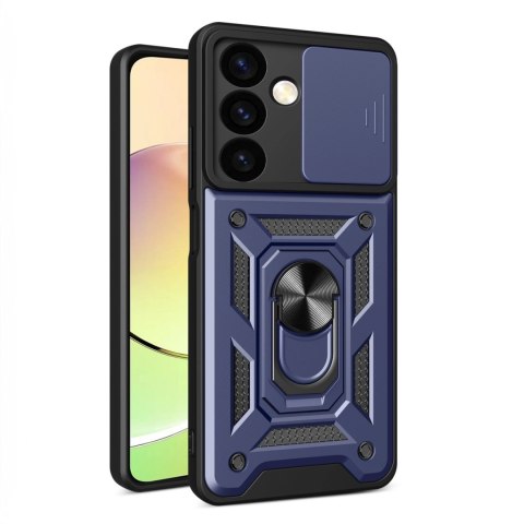 Etui Hybrid Armor Camshield do Samsung Galaxy S24+ pancerne z osłoną na aparat - niebieskie Etui Hybrid Armor Camshield do Samsung Galaxy S24+ pancerne z osłoną na aparat - niebieskie