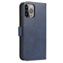 Etui Magnet Case do Samsung A15 z klapką i portfelem - niebieskie Etui Magnet Case do Samsung A15 z klapką i portfelem - niebieskie
