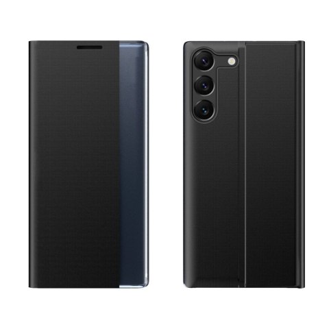 Etui New Sleep View Case do Xiaomi POCO C65 / Redmi 13C z klapką - czarne Etui New Sleep View Case do Xiaomi POCO C65 / Redmi 13C z klapką - czarne