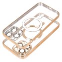 Futerał ELECTRO MAG COVER kompatybilny z MagSafe do IPHONE 16e (SE 4 2025) złoty Futerał ELECTRO MAG COVER kompatybilny z MagSafe do IPHONE 16e (SE 4 2025) złoty