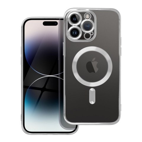 Futerał ELECTRO MAG COVER kompatybilny z MagSafe do IPHONE SE 2025 srebrny Futerał ELECTRO MAG COVER kompatybilny z MagSafe do IPHONE SE 2025 srebrny