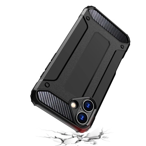 Etui Hybrid Armor pancerne na iPhone 16 Plus - czarne Etui Hybrid Armor pancerne na iPhone 16 Plus - czarne