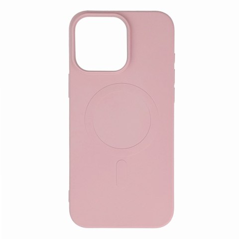 Etui Liquid Silicone Case MagSafe na iPhone 16 Pro Max - jasnoróżowe Etui Liquid Silicone Case MagSafe na iPhone 16 Pro Max - jasnoróżowe