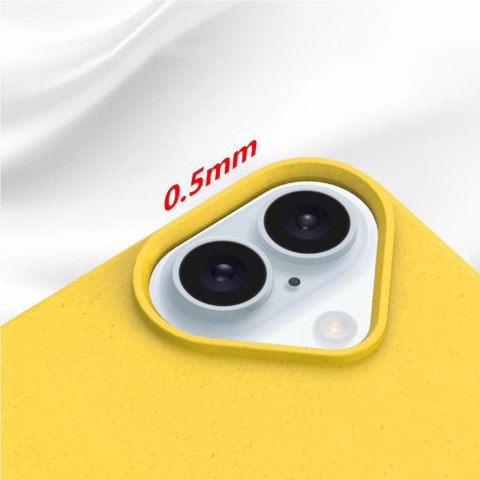 Etui Multiple Color Wheat Bran Case MagSafe na iPhone 16 Pro Max - żółte Etui Multiple Color Wheat Bran Case MagSafe na iPhone 16 Pro Max - żółte