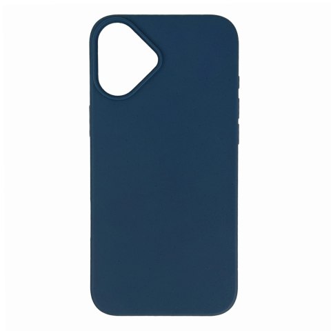 Etui Multiple Color Wheat Bran Case MagSafe na iPhone 16 - granatowe Etui Multiple Color Wheat Bran Case MagSafe na iPhone 16 - granatowe