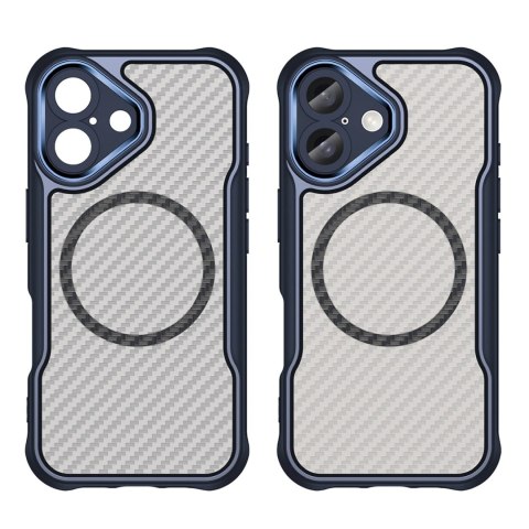 Etui silikonowe Leading Series MagSafe do iPhone 16 Plus - niebieskie Etui silikonowe Leading Series MagSafe do iPhone 16 Plus - niebieskie