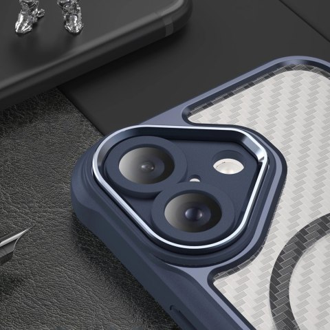 Etui silikonowe Leading Series MagSafe do iPhone 16 Plus - niebieskie Etui silikonowe Leading Series MagSafe do iPhone 16 Plus - niebieskie