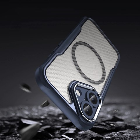 Etui silikonowe Leading Series MagSafe do iPhone 16 Plus - niebieskie Etui silikonowe Leading Series MagSafe do iPhone 16 Plus - niebieskie