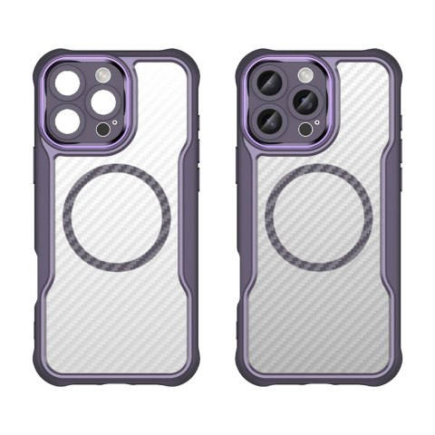 Etui silikonowe Leading Series MagSafe do iPhone 16 Pro - fioletowe Etui silikonowe Leading Series MagSafe do iPhone 16 Pro - fioletowe