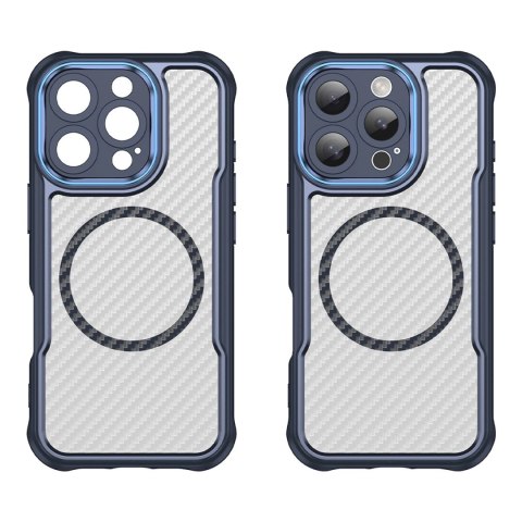 Etui silikonowe Leading Series MagSafe do iPhone 16 Pro - niebieskie Etui silikonowe Leading Series MagSafe do iPhone 16 Pro - niebieskie
