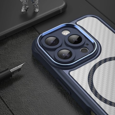Etui silikonowe Leading Series MagSafe do iPhone 16 Pro - niebieskie Etui silikonowe Leading Series MagSafe do iPhone 16 Pro - niebieskie