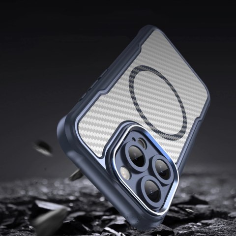Etui silikonowe Leading Series MagSafe do iPhone 16 Pro - niebieskie Etui silikonowe Leading Series MagSafe do iPhone 16 Pro - niebieskie