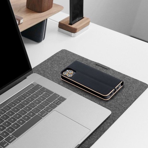 Kabura LUNA Book Gold do XIAOMI Redmi Note 14 4G (GLOBAL - 164,84mm x 78,15mm x 8,16mm) czarny Kabura LUNA Book Gold do XIAOMI Redmi Note 14 4G (GLOBAL - 164,84mm x 78,15mm x 8,16mm) czarny