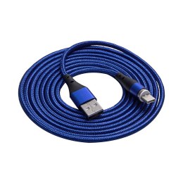 Akyga kabel USB AK-USB-43 USB type C (m) / USB type C (m) magnetyczny ver. 2.0 2.0m
