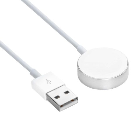 Akyga Kabel do ładowania Apple Watch Ultra 2 / Series 9/8/7/6/5/4/3/2/1 AK-SW-44 aluminiowy 1m Akyga Kabel do ładowania Apple Watch Ultra 2 / Series 9/8/7/6/5/4/3/2/1 AK-SW-44 aluminiowy 1m