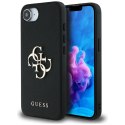 Guess Nakładka HC PU Grained Big 4G and Classic Logo do iPhone 16e Czarna Guess Nakładka HC PU Grained Big 4G and Classic Logo do iPhone 16e Czarna