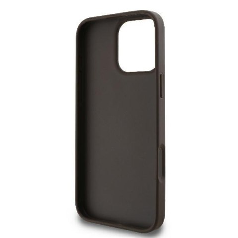 Guess nakładka 4G Big Logo do iPhone 16 Pro Max 6,9" GUHCP16X4GMGBR brązowa Guess nakładka 4G Big Logo do iPhone 16 Pro Max 6,9" GUHCP16X4GMGBR brązowa