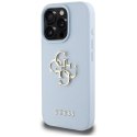 Guess nakładka Hardcase PU Grained Big 4G and Classic Logo do iPhone 16 Pro Max 6,9" Niebieska Guess nakładka Hardcase PU Grained Big 4G and Classic Logo do iPhone 16 Pro Max 6,9" Niebieska