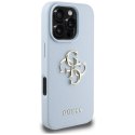 Guess nakładka Hardcase PU Grained Big 4G and Classic Logo do iPhone 16 Pro Max 6,9" Niebieska Guess nakładka Hardcase PU Grained Big 4G and Classic Logo do iPhone 16 Pro Max 6,9" Niebieska