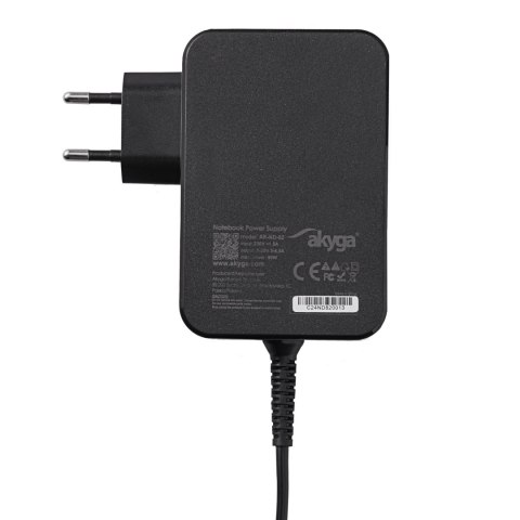 Zasilacz do notebooka Akyga AK-ND-82 5-20V / 3-4.5A 90W USB type C 1.8m GaN Zasilacz do notebooka Akyga AK-ND-82 5-20V / 3-4.5A 90W USB type C 1.8m GaN