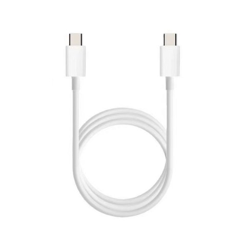 Kabel Typ C do Typ C PD 40W HD23 2 m biały Kabel Typ C do Typ C PD 40W HD23 2 m biały