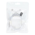 Kabel Typ C do Typ C PD 40W HD23 2 m biały Kabel Typ C do Typ C PD 40W HD23 2 m biały