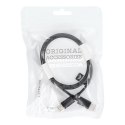 Kabel Typ C do Typ C PD 40W HD23 2 m czarny Kabel Typ C do Typ C PD 40W HD23 2 m czarny