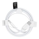 Kabel Typ C do Typ C PD QC3.0 3A 30W HD26 1 m biały Kabel Typ C do Typ C PD QC3.0 3A 30W HD26 1 m biały