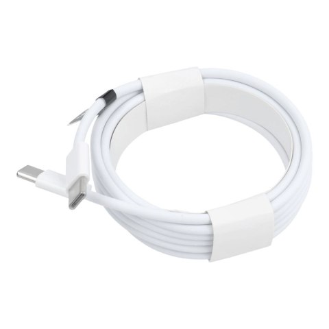 Kabel Typ C do Typ C PD QC3.0 3A 30W HD26 BOX 2 m biały Kabel Typ C do Typ C PD QC3.0 3A 30W HD26 BOX 2 m biały