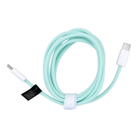 Kabel Typ C do Typ C PD QC3.0 3A 60W C263 1,5 m zielony Kabel Typ C do Typ C PD QC3.0 3A 60W C263 1,5 m zielony