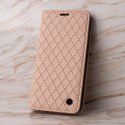 Etui Smart Caro do Motorola Moto G24 / G04 beżowe