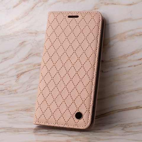 Etui Smart Caro do Motorola Moto G24 / G04 beżowe Etui Smart Caro do Motorola Moto G24 / G04 beżowe