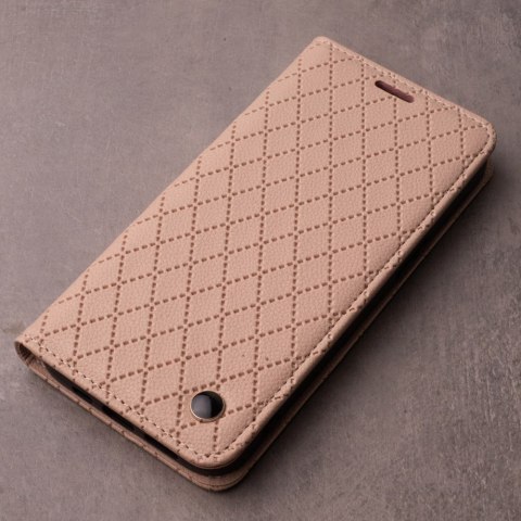 Etui Smart Caro do Motorola Moto G24 / G04 beżowe Etui Smart Caro do Motorola Moto G24 / G04 beżowe