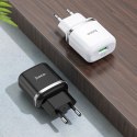 HOCO ładowarka sieciowa USB A QC3.0 3A 18W N3 biała HOCO ładowarka sieciowa USB A QC3.0 3A 18W N3 biała