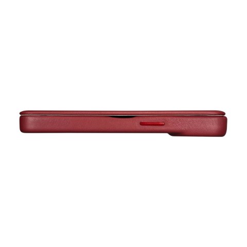 ICarer CE Premium Leather Folio Case skórzane etui iPhone 14 Pro z klapką magnetyczne MagSafe czerwony (WMI14220714-RD) ICarer CE Premium Leather Folio Case skórzane etui iPhone 14 Pro z klapką magnetyczne MagSafe czerwony (WMI14220714-RD)