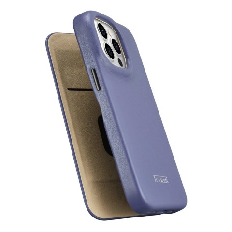 ICarer CE Premium Leather Folio Case skórzane etui iPhone 14 Pro z klapką magnetyczne MagSafe jasnofioletowy (WMI14220714-LP) ICarer CE Premium Leather Folio Case skórzane etui iPhone 14 Pro z klapką magnetyczne MagSafe jasnofioletowy (WMI14220714-LP)