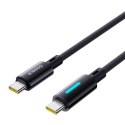 Baseus Lit kabel USB-C - USB-C 2m 100W kosmiczna Czerń Baseus Lit kabel USB-C - USB-C 2m 100W kosmiczna Czerń